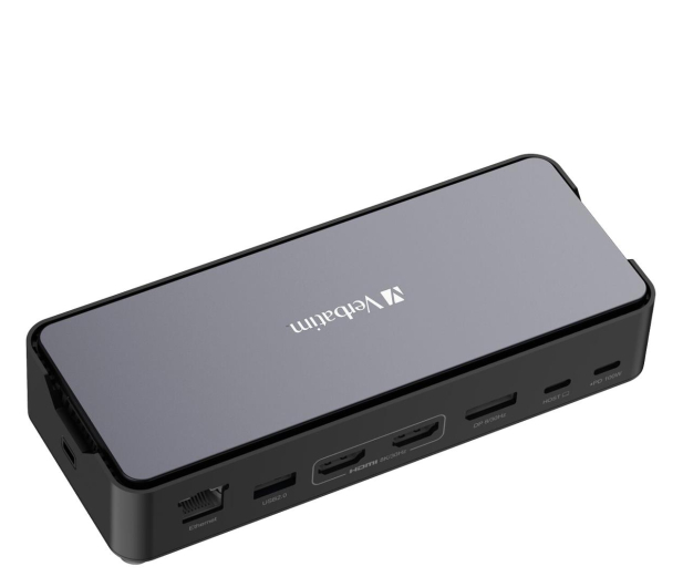 Verbatim USB-C Pro 2xHDMI DP RJ45 4xUSB 3xUSB-C SD microSD SSD 256GB - 1236426 - zdjęcie 2